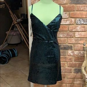 sequin cocktail dress